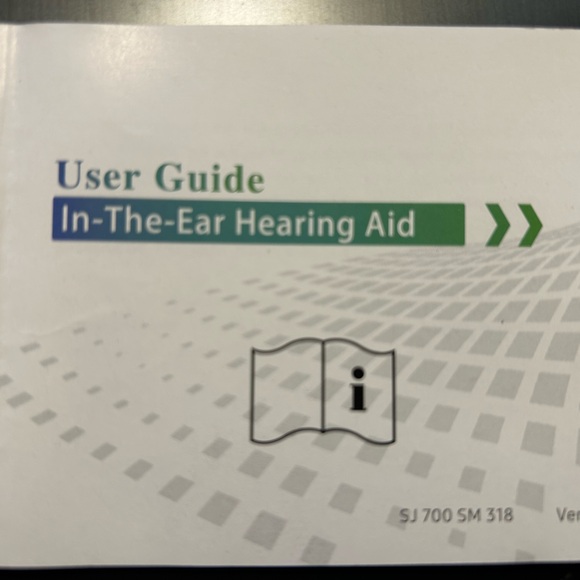 Hearing aids-plus partial tray of batteries for it. Directions insert. Unbranded - Picture 6 of 8